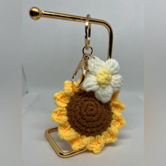 Crocheted Keychain Ornament Bag Charm - Picture 1 of 1